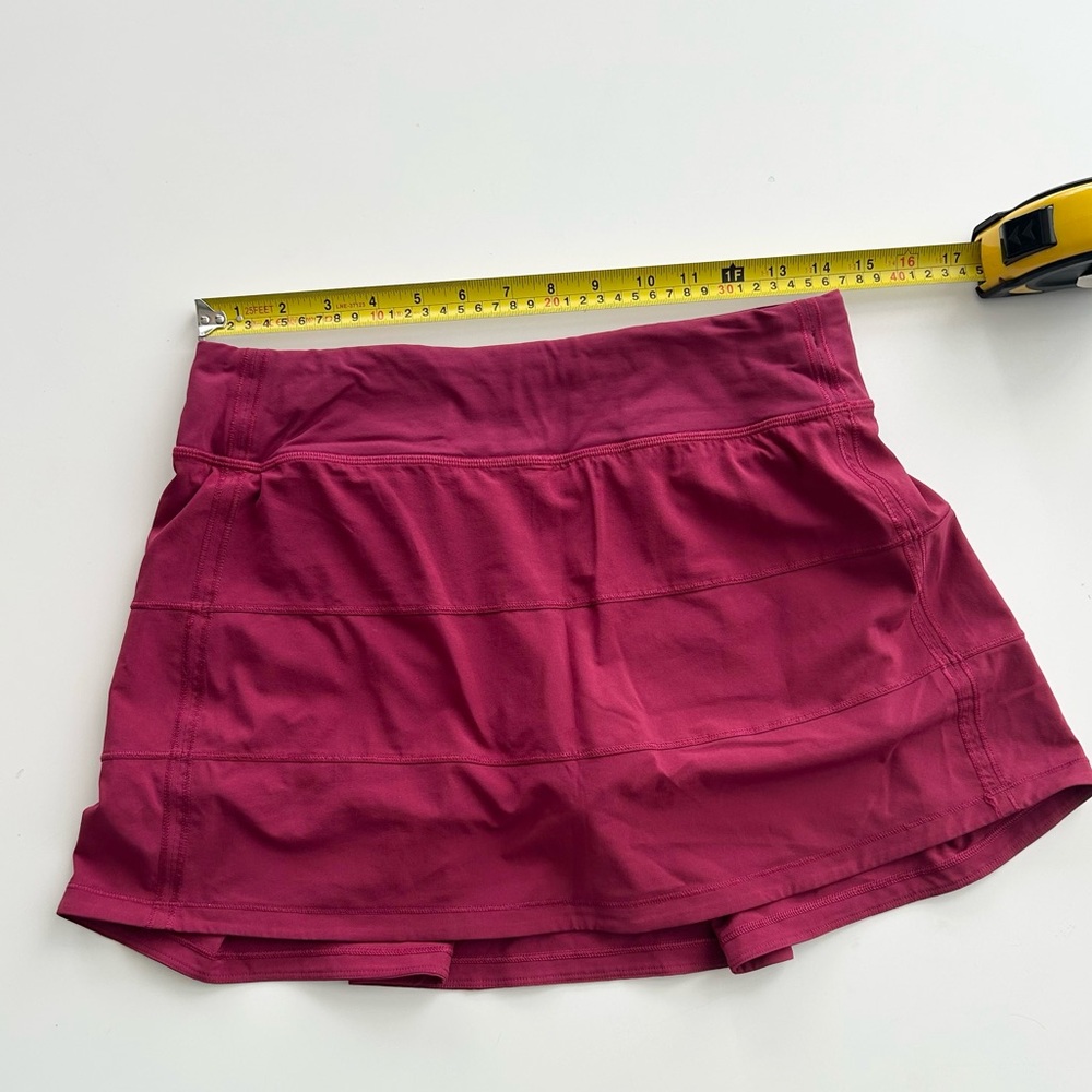 Lululemon Pace rival tennis skirt size 6 tall - Picture 3 of 5